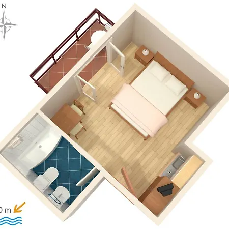 Apartments With A Parking Space Baska Voda, Makarska - 6773 *