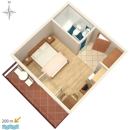 Apartments With A Parking Space Baska Voda, Makarska - 6773 Apartment Baska Voda