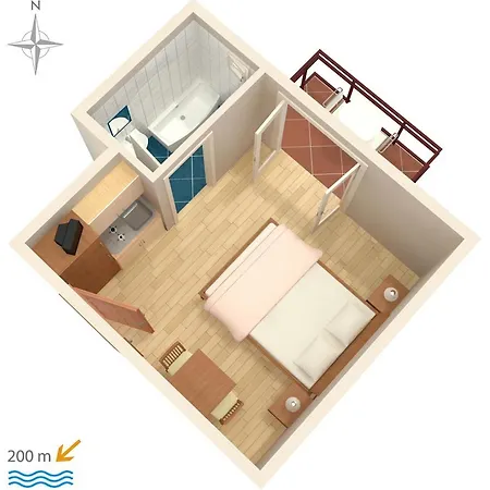 Apartment Apartments With A Parking Space Baska Voda, Makarska - 6773